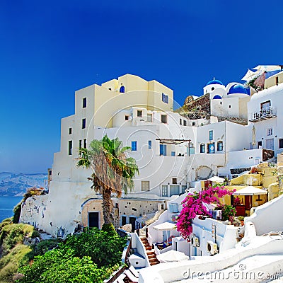 Santorini island, Oia town