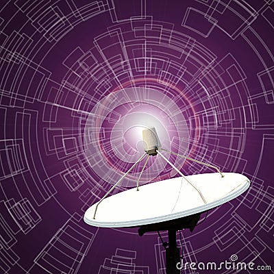 Satellite dishes antenna