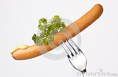 Sausage on a Fork