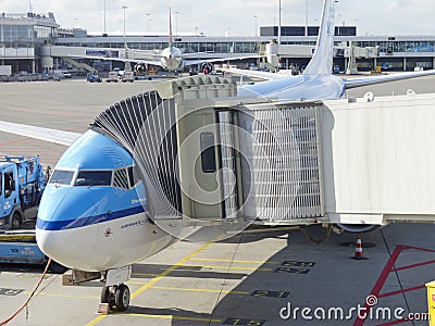 Schiphol Airport, Amsterdam, Netherlands.