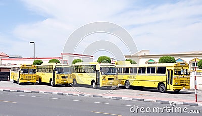 School Bus station