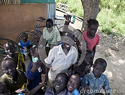 School children in South Sudan
