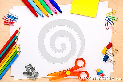 School Frame Background Copyspace