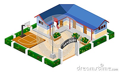 School Isometric