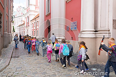 School kids excursion