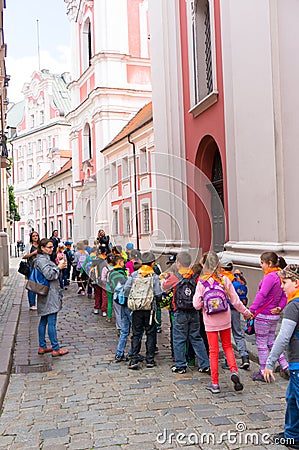 School kids excursion