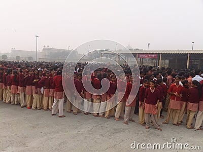 School Kids in India