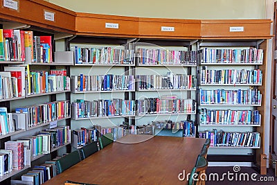 School library.