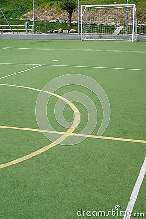 School sports field