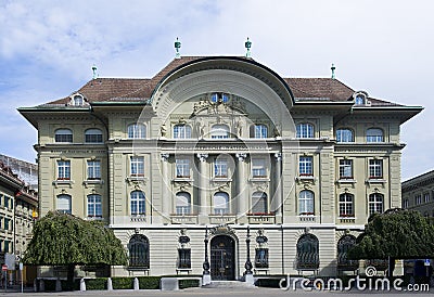 Schweizer Nationalbank Stockfotografie - Bild: 21163232