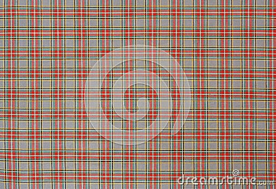 Scottish tartan check pattern