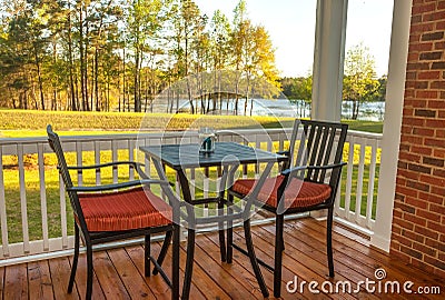 Screened Backyard Deck