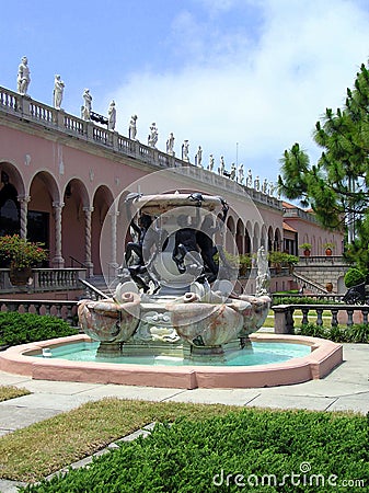 Fountain of Turtles at the Ringling Museum, Sarasota, Florida
