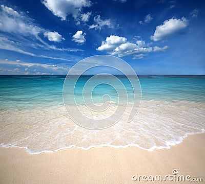 Sea sand sun beach blue sky thailand landscape nature viewpoint