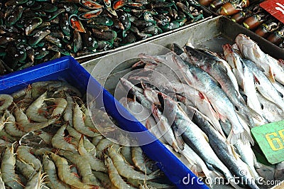 Seafood at Fresh Market