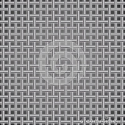 Seamless crossing rods pattern