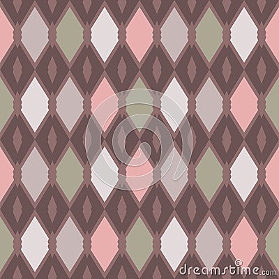 Seamless diamond shape background pattern
