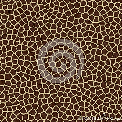 Seamless Giraffe Skin Texture