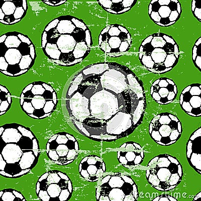 Seamless soccer pattern