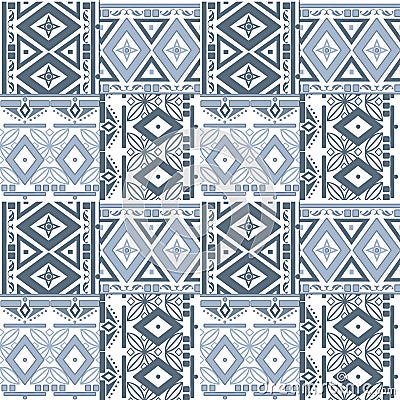 Seamless tribal texture pattern
