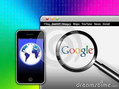 Search Google Network from your mobile