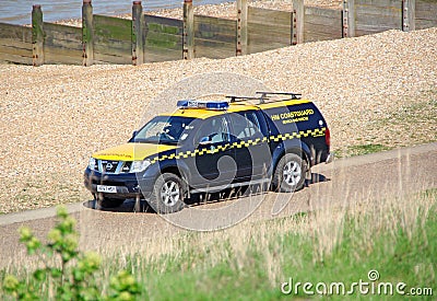 Search and rescue coastguard vehicle