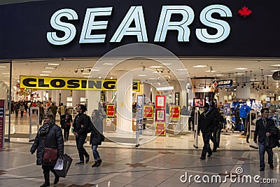 Sears Flagship Store in Canada Closing