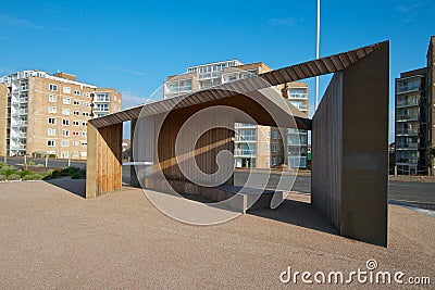 beach dream shelter
 on Seaside Shelter Stock Image - Image: 26643831