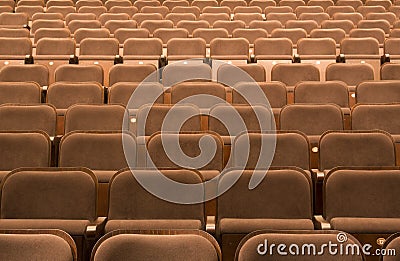 Seats in a theater