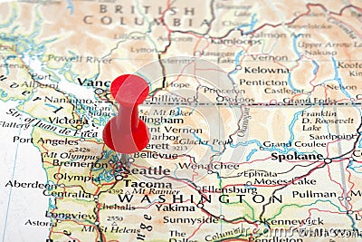 Seattle Map Pin