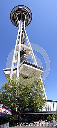 Seattle Space Needle - Looking Up!