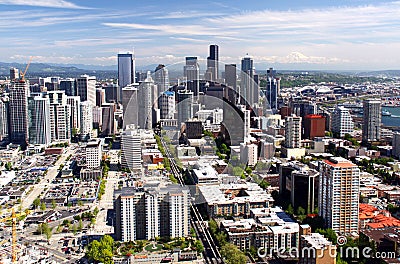 Seattle - A view from atop the Space Needle