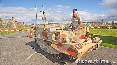 Second world war tank.