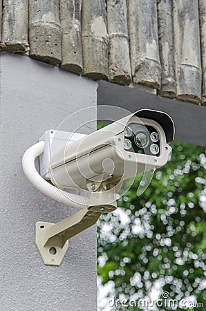 Security CCTV camera and urban video