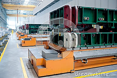 Sedan forging workshop production line