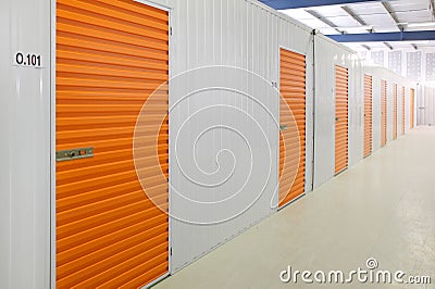 Self storage units