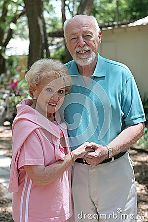 Senior Couple Outdoors