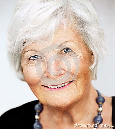 Senior woman portrait