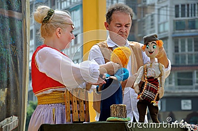 Serbian Puppet Show