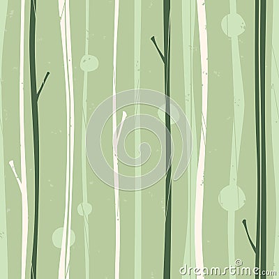 Serene Forest Pattern