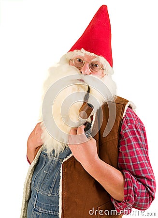 Garden Gnome Drinking Coffee Garden Gnome Drinking Coffee