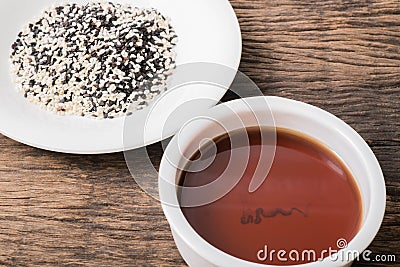 Sesame seeds oil and sesame seeds