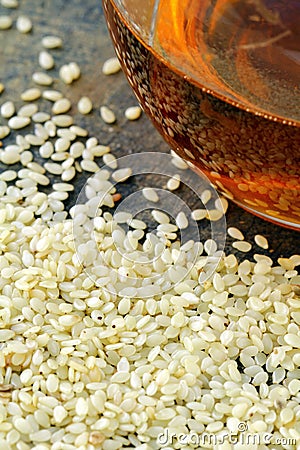 Sesame seeds and sesame oil