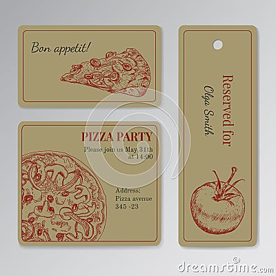 reservation cards templates