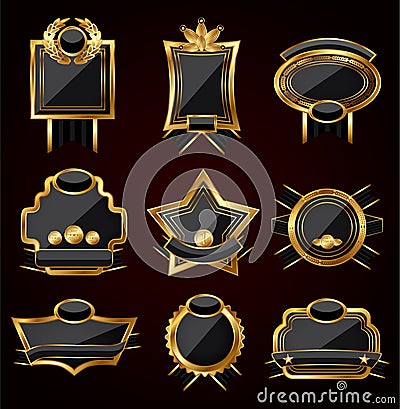 Set of golden labels,vector