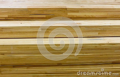 Set of wood pine timber for construction building