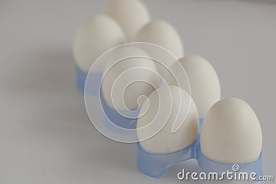 Seven Eggs in plastic tray