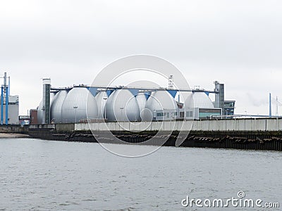 Sewage treatment plant in Hamburg