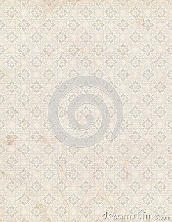 Shabby Chic antique floral wallpaper background