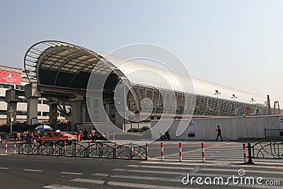 Shanghai maglev train Station